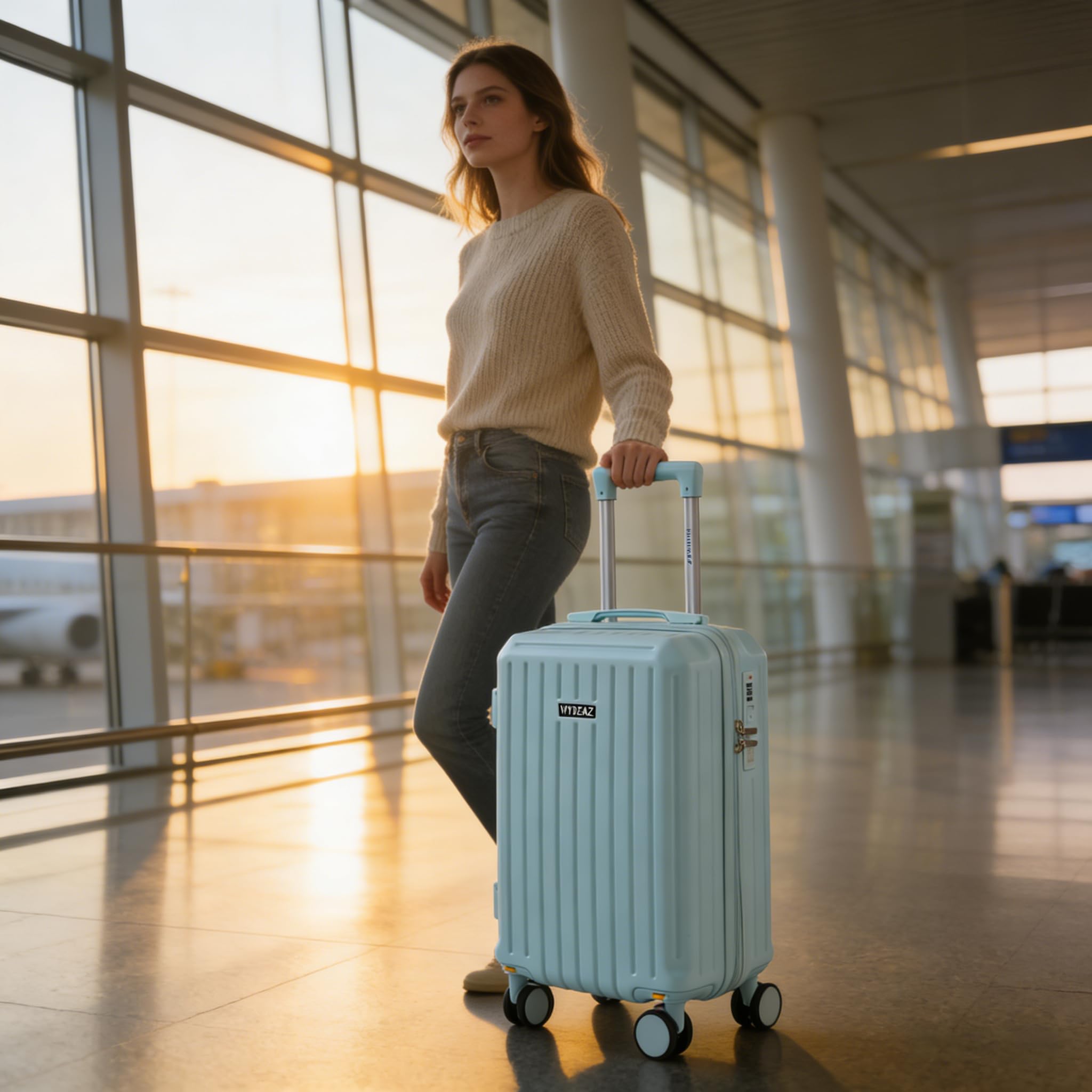 Maleta de Viaje Grande 76x50x32 cm Rígida ABS + PC con Cerradura TSA – Ideal para Facturación 23 kg, Ruedas Giratorias 360º Silenciosas — view 37