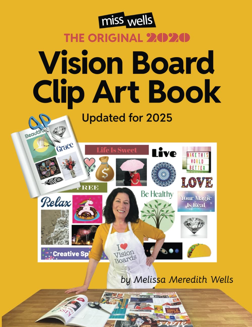 2020 Vision Board Clip Art Book Paperback – December 9, 2019