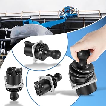 Single Axis Ball Handle Joystick Controller Compatible with Genie Straight Booms Lifts S-40/S-45/S-60/S-65/S-80/ S-85/ S-100/ S-105/ S-120/ S-125/ SX-125 XC and More,#101175#101175GT