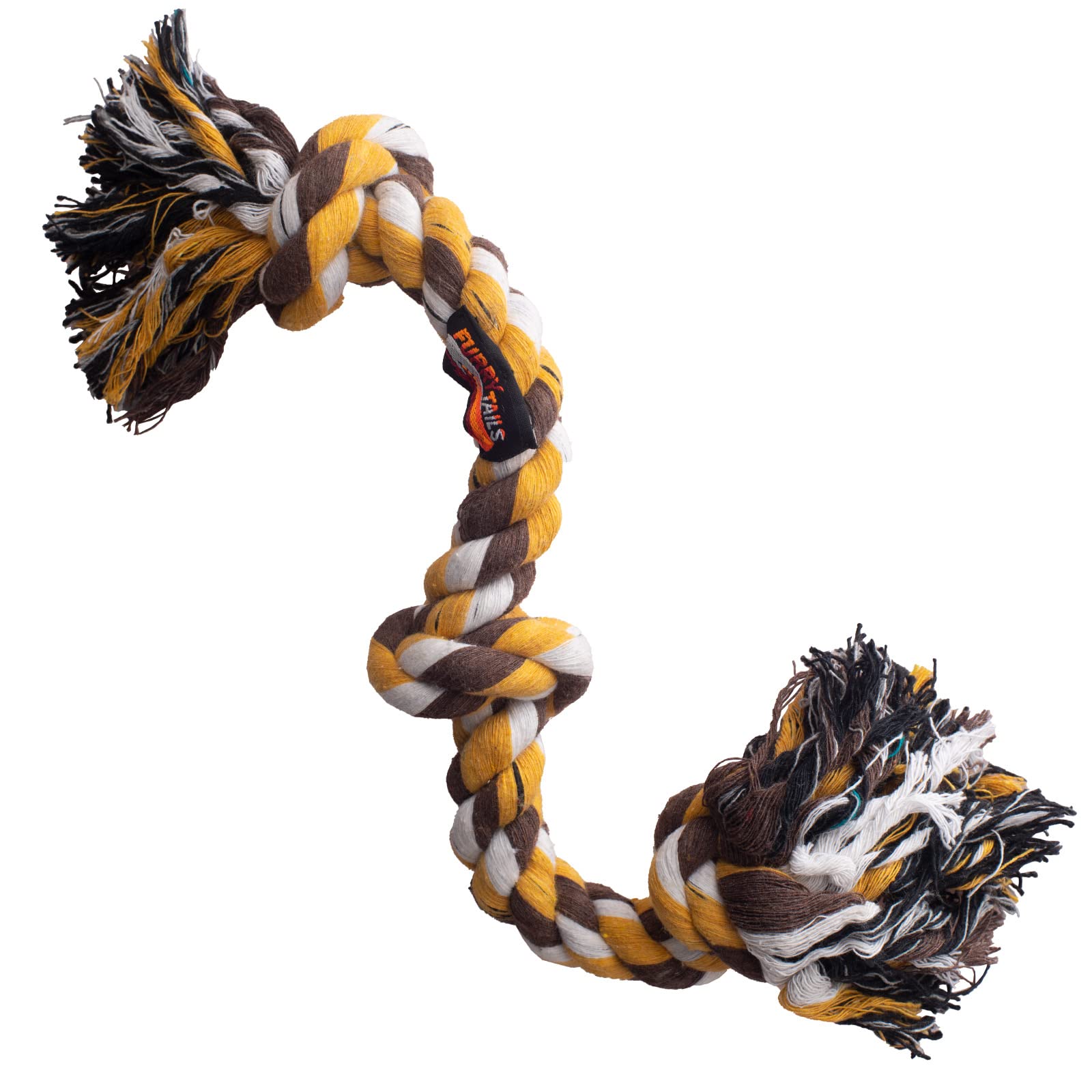 FURRY TAILS Cotton Dog 3 Knot Rope Toy, Chew Rope Toy, for Aggressive Chewers, Chew and Play Toys, for Small. Medium & Adult Dogs (B0C39H9SQ4) Amazon Price History, Amazon Price Tracker