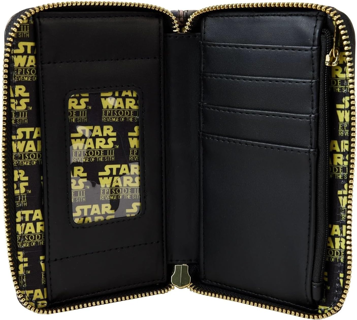 Loungefly Star Wars Episode Three Revenge of The Sith Scene Zip Aorund Wallet - Image 4