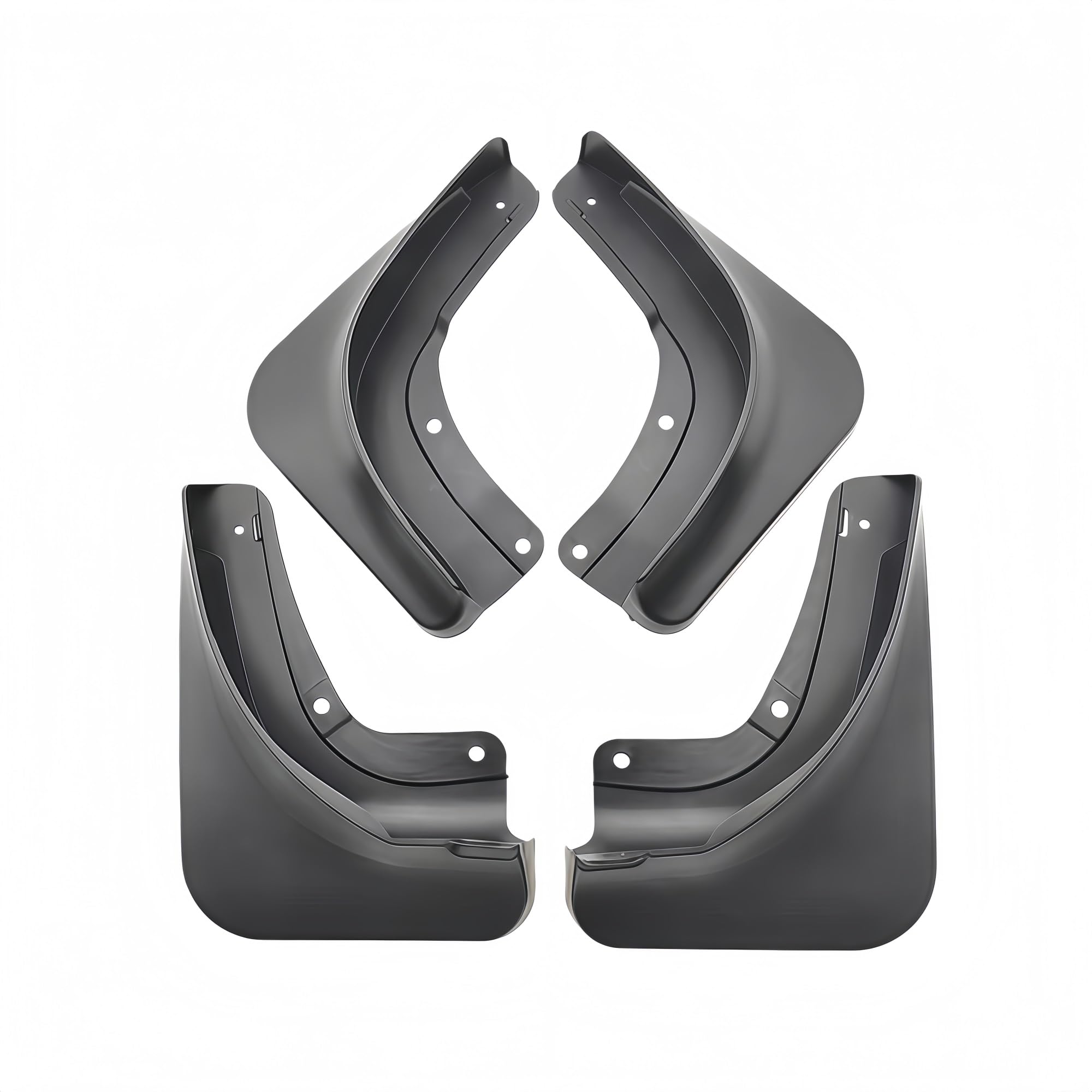 Garde-boue pour Tesla Model Y 2021-2024 | Kit de 4 pièces noires - 8