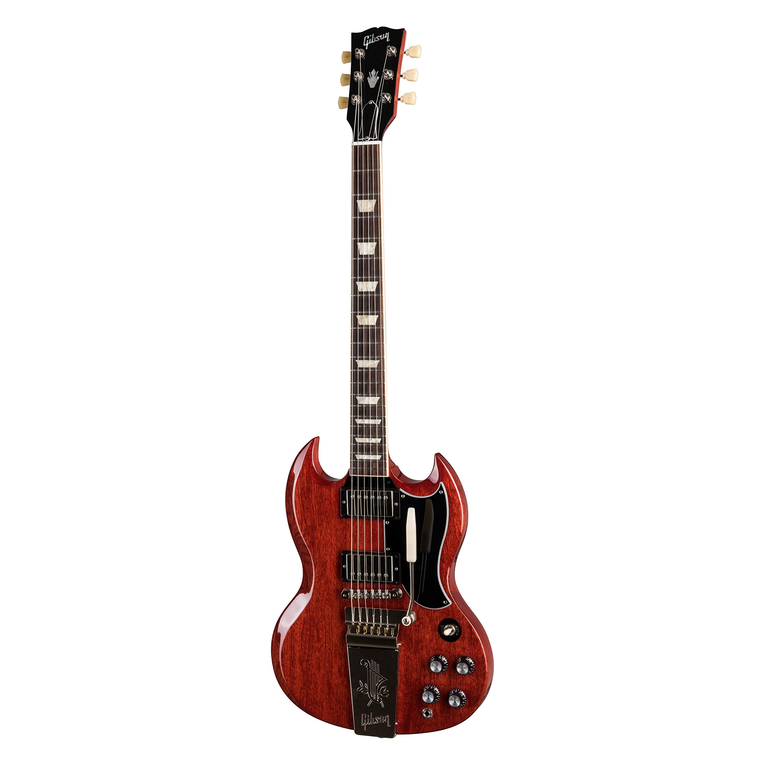 Amazon | Gibson SG Standard 61 Maestro Vibrola Vintage Cherry SG