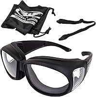 Vista 10 de Global Vision Outfitter Gafas acolchadas para motocicleta de ajuste envolvente