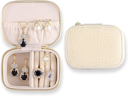 Miniatura 9 de YMQAHWY Bolsa de maquillaje de viaje, Blanco (Milky White)