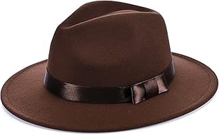 1920s Gatsby Panama Fedora Hat Cap for Men Women Unisex Gatsby Hat 1920s Gatsby Costume Accessories