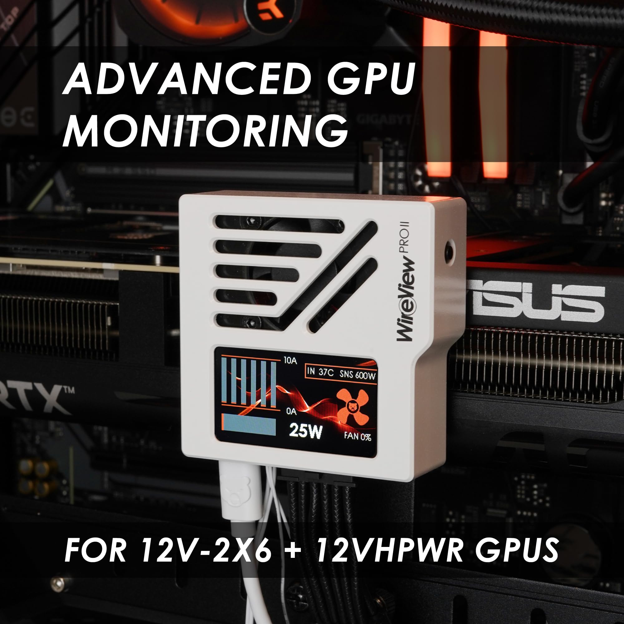 Thermal Grizzly WireView Pro II GPU Branco Normal - Dispositivo de