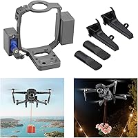 Vista 1 de Mavic 2 Pro Airdrop System Dropper Transport Payload Release Device Sistema de lanzamiento para bodas, cebo de pesca, accesorios de búsqueda al aire