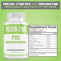 Vista 8 de Prevenzyme Pro Suplemento de enzimas digestivas (90 pestañas) por Legere Pharmaceuticals para ES Global