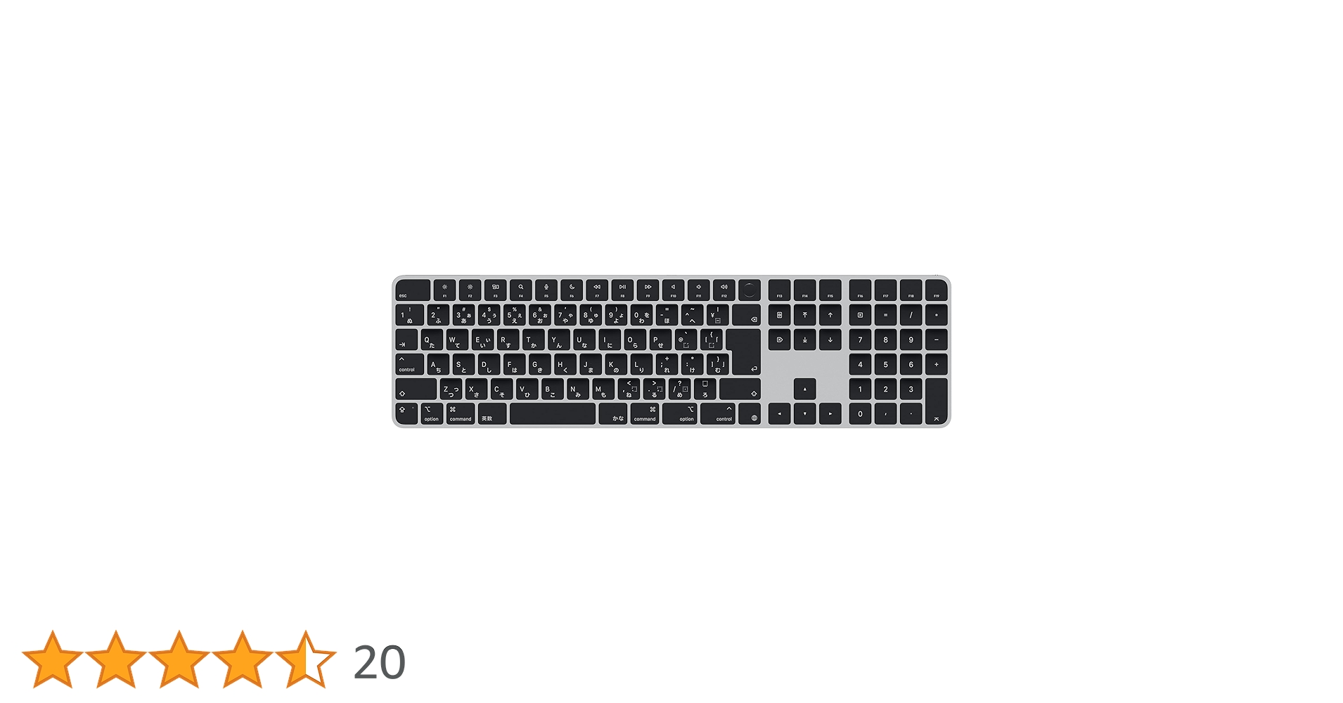 Appleシリコン Touch ID搭載 MagicKeyboard 英語-US Appleシリコン搭載Macモデル用Touch ID搭載Magic Keyboard