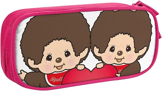 Amazon.co.jp: モンチッチ ペンケース 筆箱 大容量 ペン立て 学習用品