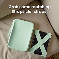 Vista 6 de Strapsicle Silicone Clutch for Kindle & E-Readers – Multi-Purpose Bag for Phone, Wallet & Keys – Fits 6.8″–7″ Paperwhite 2024, 6″ Kindles, Kobos