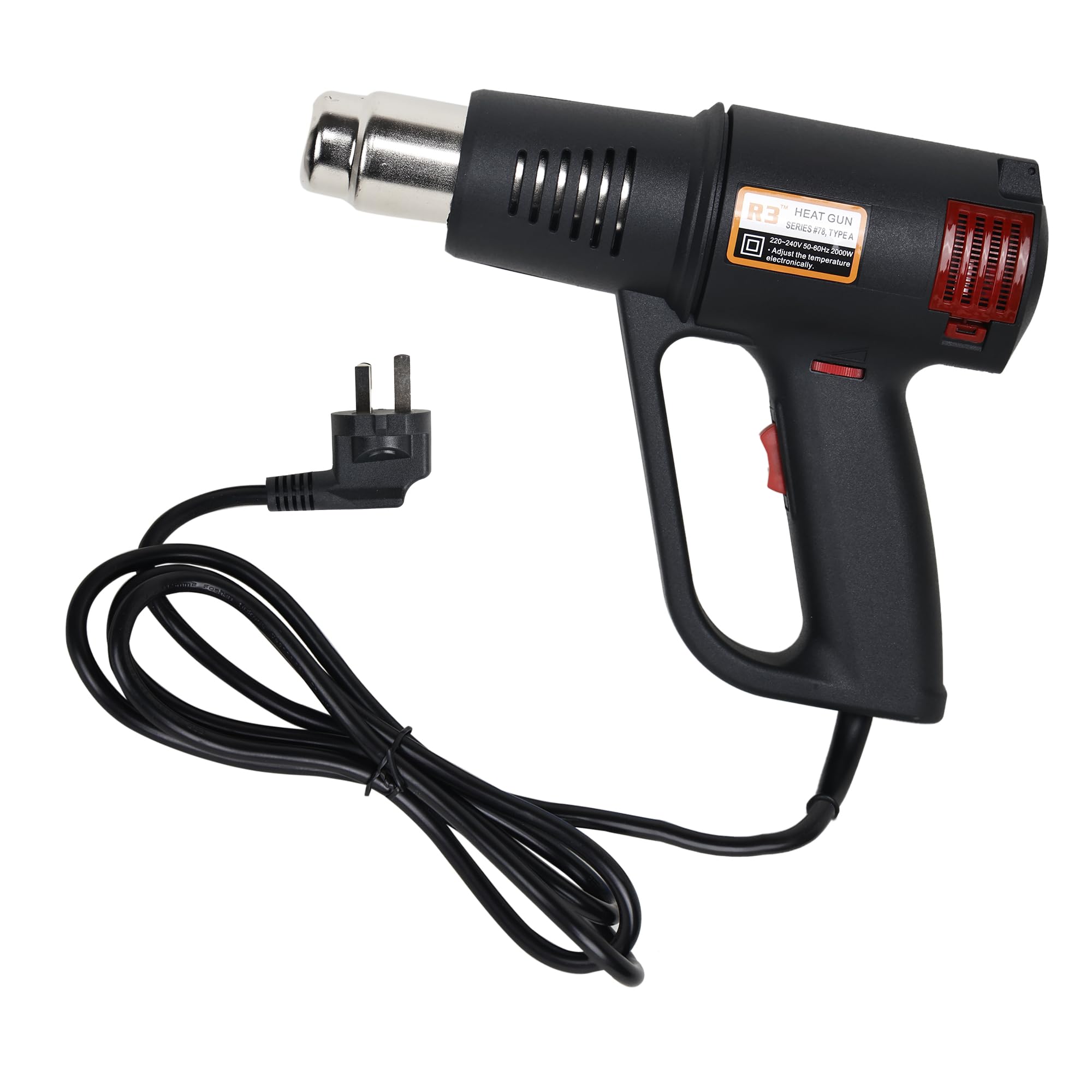 R3 heat gun 2000w variable speed with adjustable temperature control (Black) (B0CKLRLG97) Amazon Price History, Amazon Price Tracker