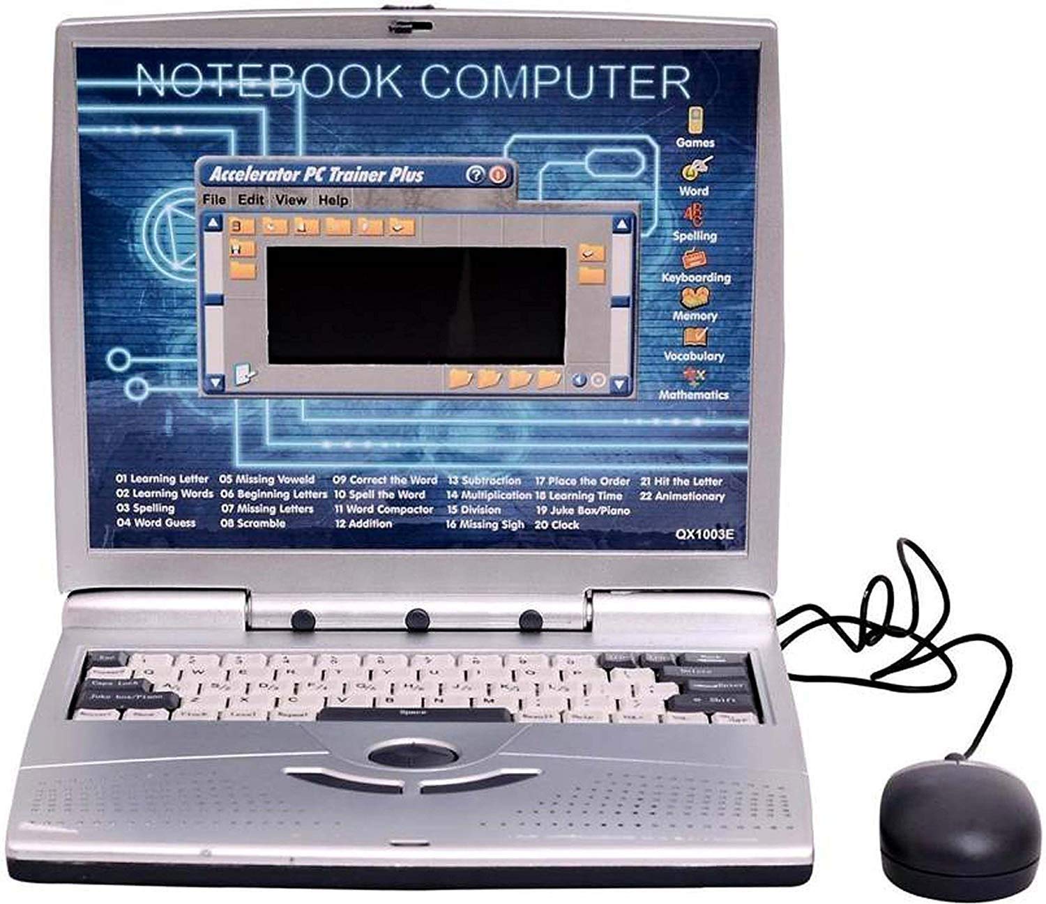 Imotik Ent.Toy Kid 22 Activities and Games Fun Laptop Toys Notebook Computer Toy for Kids Include Mouse for Kids (Multi) (B08WPRVPFB) Amazon Price History, Amazon Price Tracker