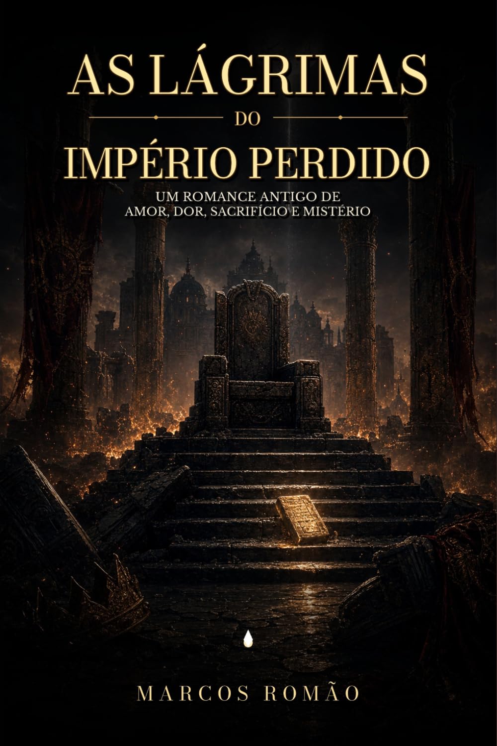 As Lágrimas do Império Perdido: Um romance antigo de amor, dor, sacrifício e mistério