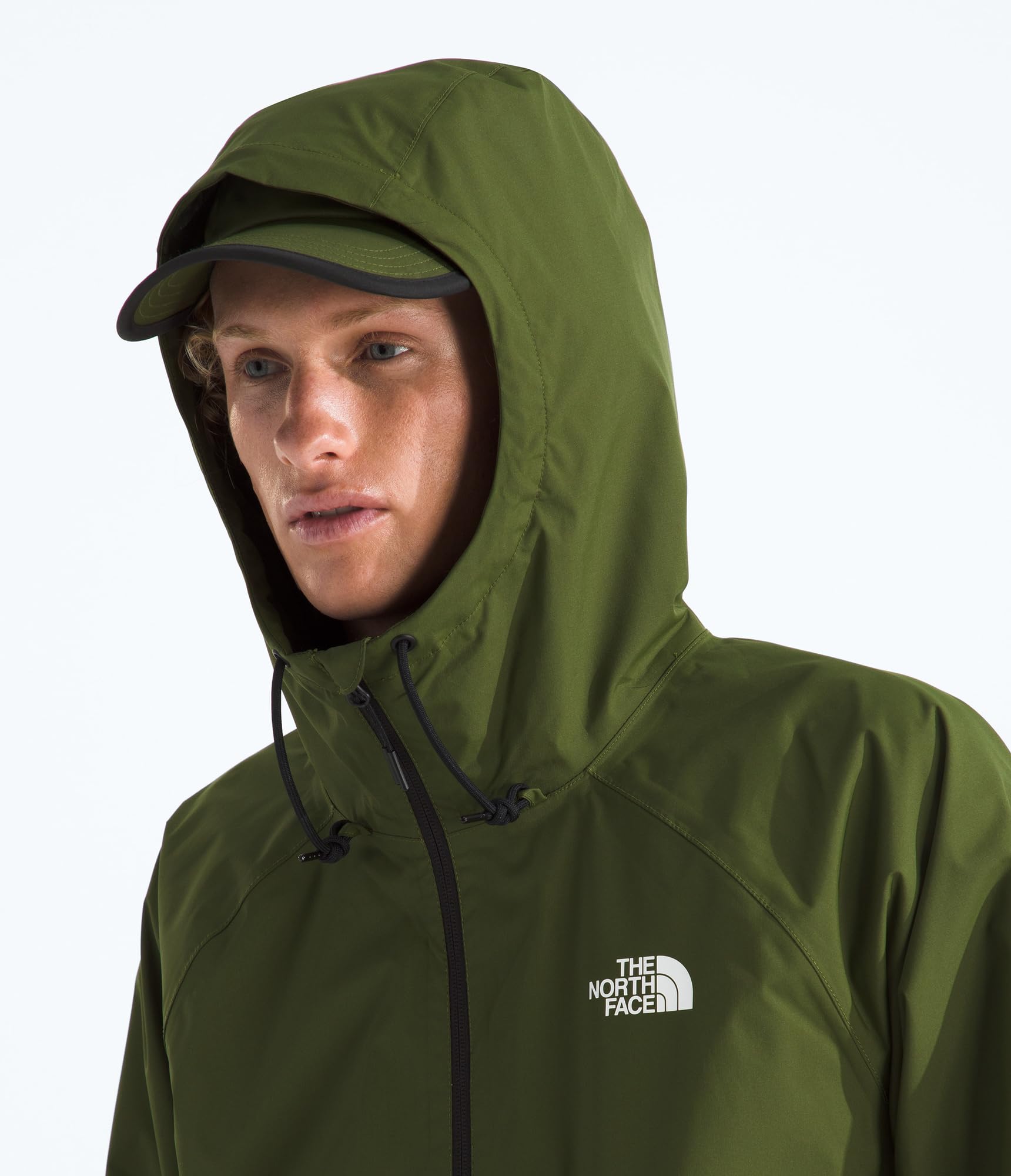 The North Face - Chaqueta con Capucha Impermeable Antora para Hombre - Impermeable, Cortavientos, Transpirable - Tejido DryVent - Materiales Reciclados