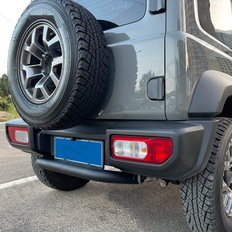 Parachoques trasero para Suzuki Jimny con acabado plata Rear Silver premium 2