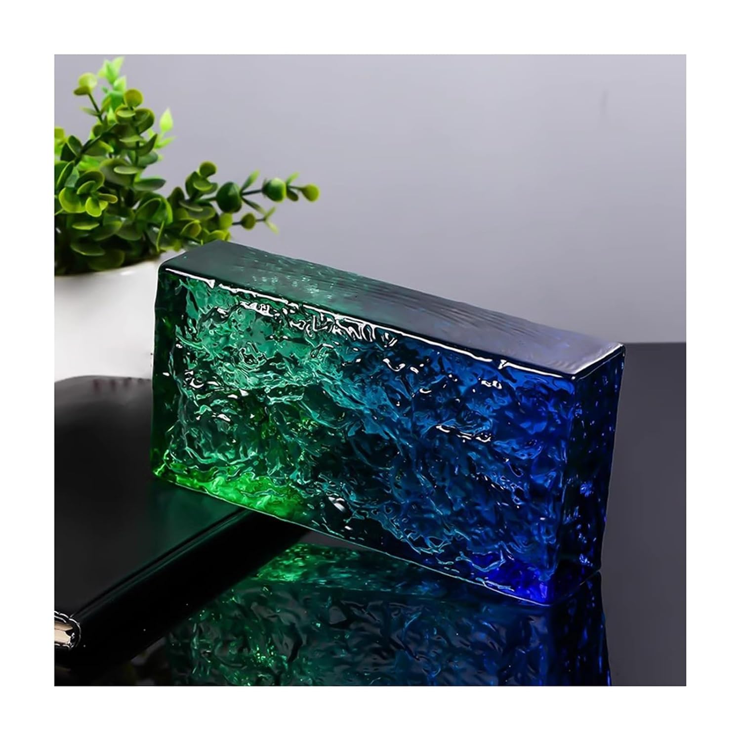 Glass Blocks for Walls Decorative Crystal Clear Rectangular Bricks with Thermal Insulation for Bar & Clothing Stores