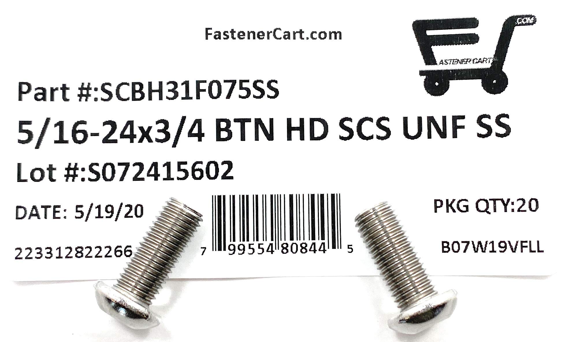 dri UL Certified GFCI Outlet Hillman Button Head Socket Cap Screws - 5