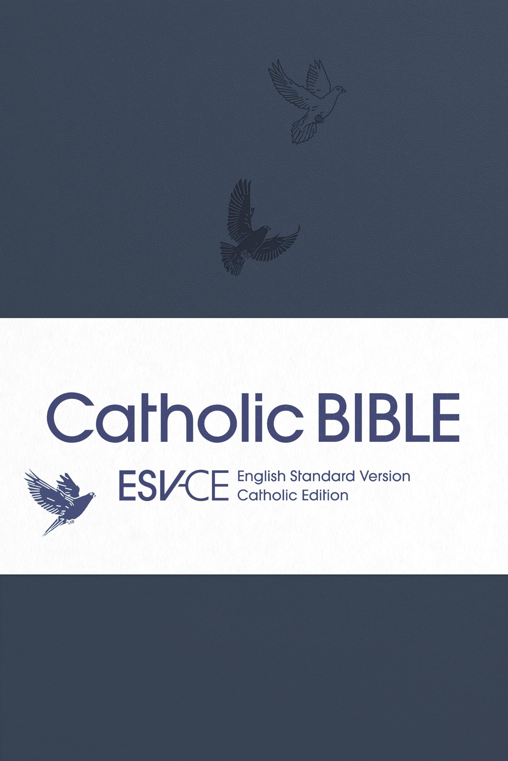 ESV-CE Catholic Bible. The Official Liturgical Bible for England, Wales and Scotland from Advent 24: Anglicized Pocket Edition: English Standard ... Edition in Navy Blue Flexiback Binding.