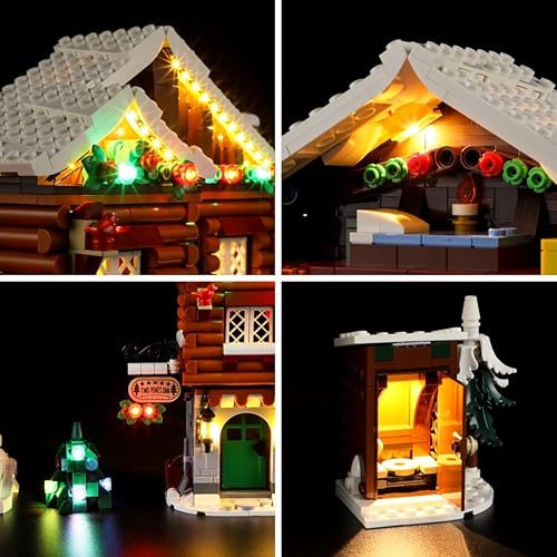 Miniatura 3 de LIGHTAILING Luz para Lego- 10325 Alpine Lodge - Kit de iluminación LED compatible con el modelo de bloques de construcción Lego - NO incluido el