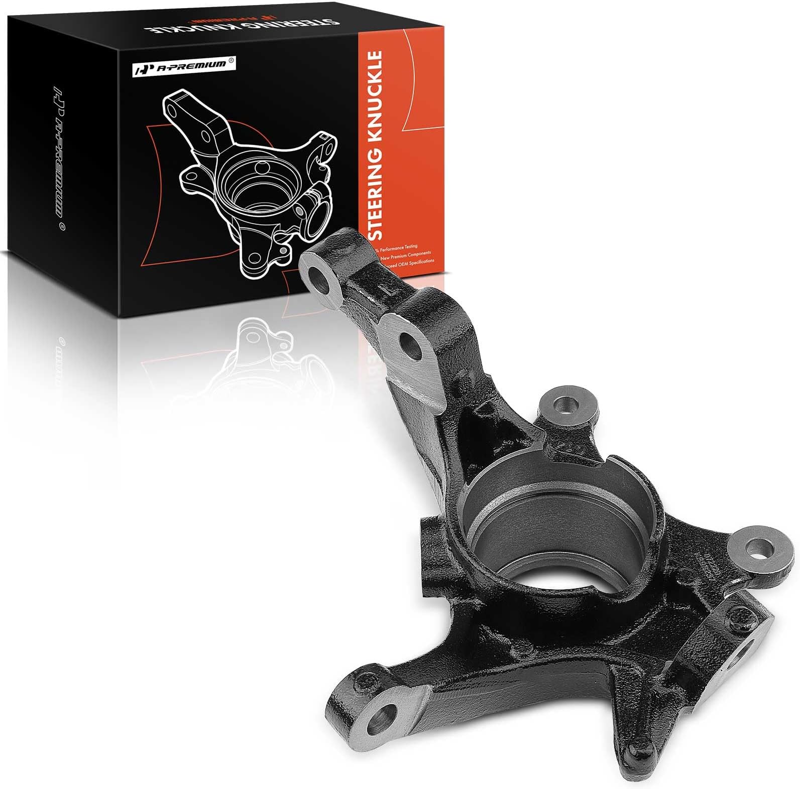 A-premiumSteering Knuckle Compatible with Hyundai Elantra GT Veloster 2013-2014 Front Left Driver Side