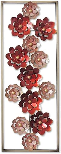 Miniatura 4 de All American Collection - Decoración de pared chic y moderna de aluminio y metal con marco