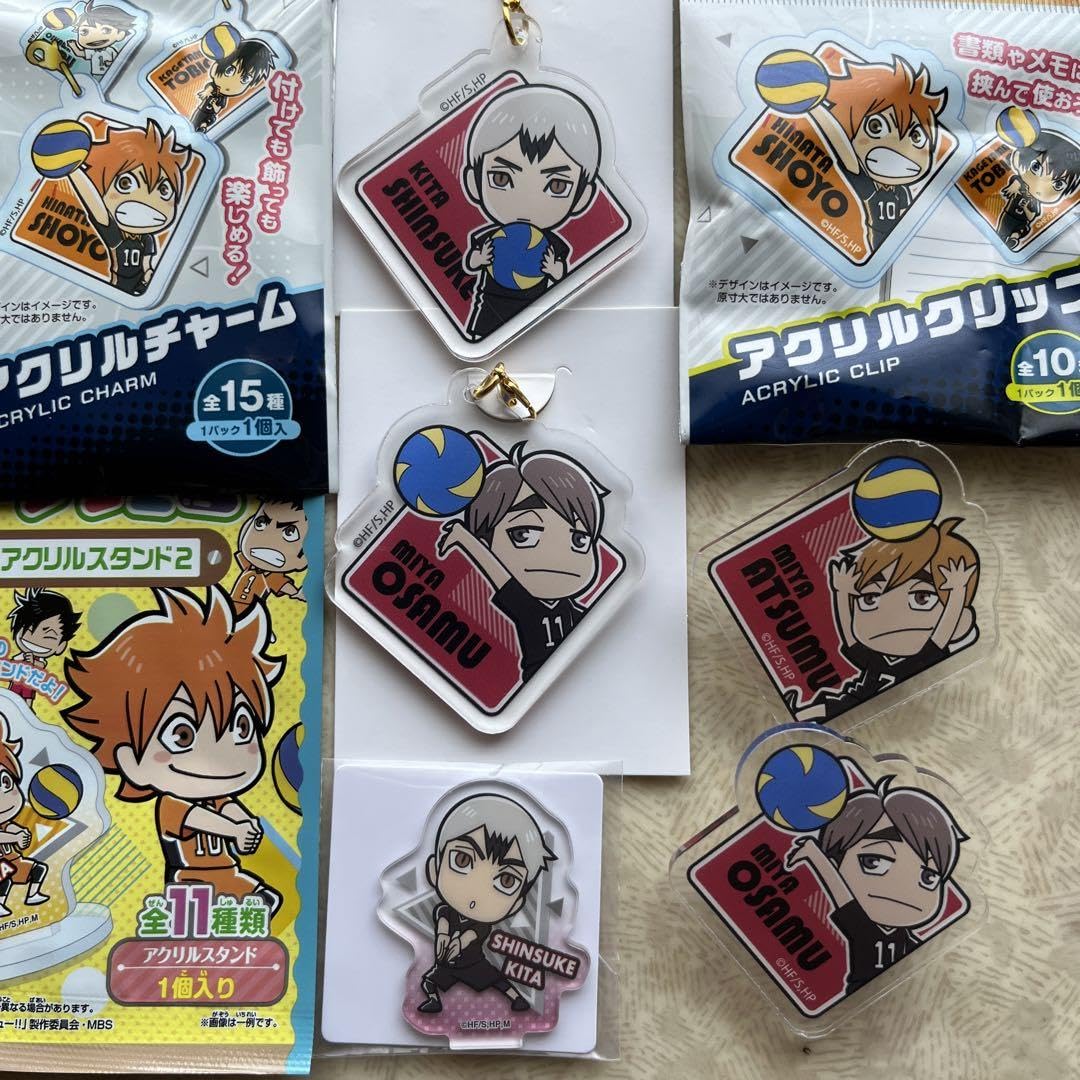 Amazon.co.jp: ハイキュー!!アクリルクリップ、アクリルチャーム