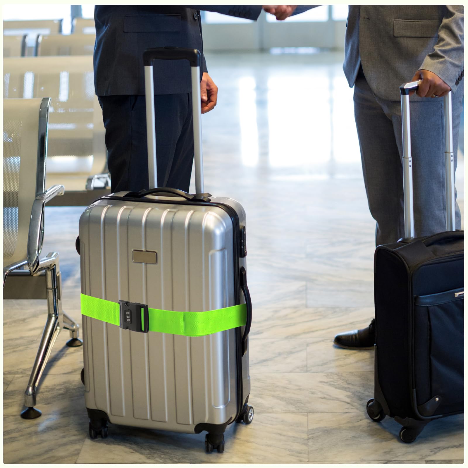 LOT DE 2 Sangles De Valise Ruban De Bagage Sangles De Coffre Sangles De