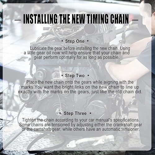 Miniatura 7 de Triton Kit de cadena de distribución de aceite + bomba de agua Phasers VVT válvulas compatibles con Ford F 150 5.4L 2004-2009 2005-2010 Lincoln