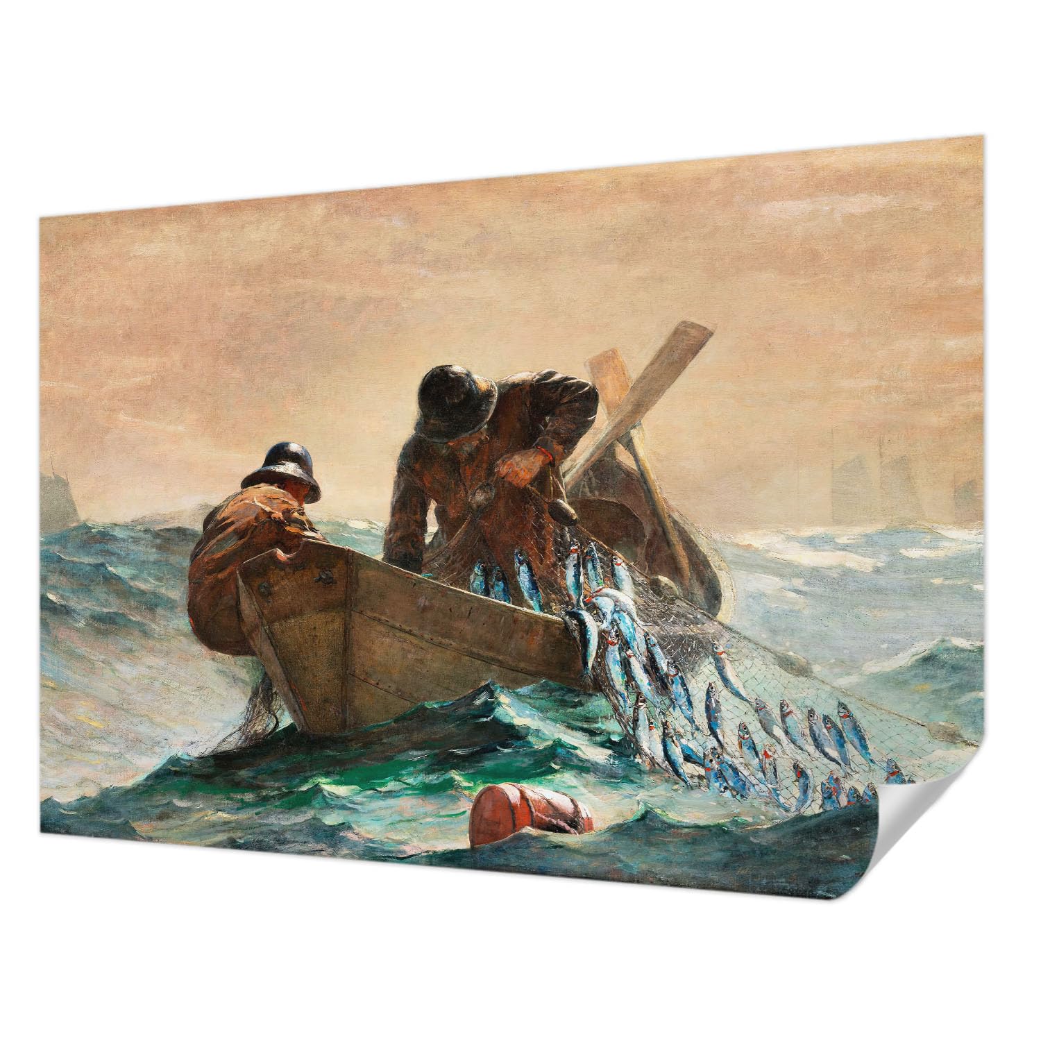 Pose murale résistante aux taches pour ce décor adhésif aventure en mer