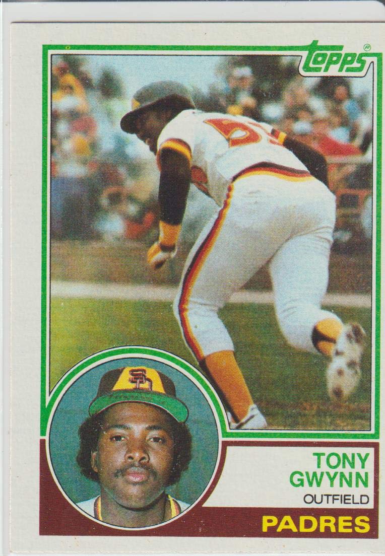 Amazon.com: 1983 Topps #482 Tony Gwynn UER NM-MT RC Rookie Card 
