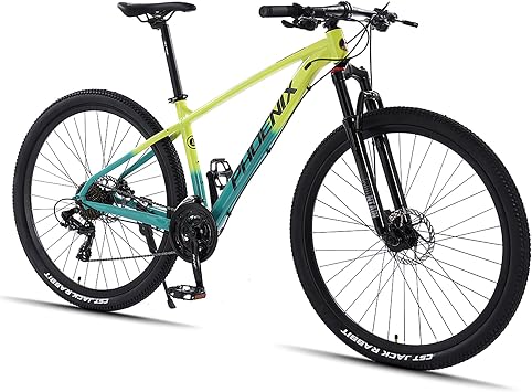 mountain bike Cyclocross Bikes 27 Speed Bicycle Aluminum Alloy Mountain Bike Hydraulic Disc Brake MTB 29" Suspension Fork with Cross Bike Lockout