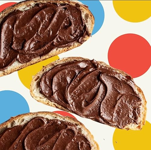Miniatura 5 de Nutty Gourmet - Mantequilla de nueces de chocolate para untar, mantequilla de nuez de chocolate, baja en azúcar, sin OMG, vegana, sin ingredientes