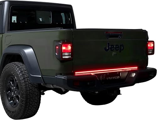 Miniatura 8 de Putco Barra de luz LED de hoja de 48 pulgadas para portón trasero, LED rojo/ámbar/blanco y arnés Plug-N-Play, compatible con Chevy Colorado/GMC