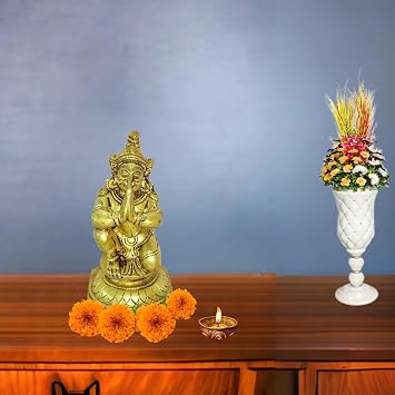 The Holy Bird Garuda The Carrier of Lord Vishnu - Brass Statue