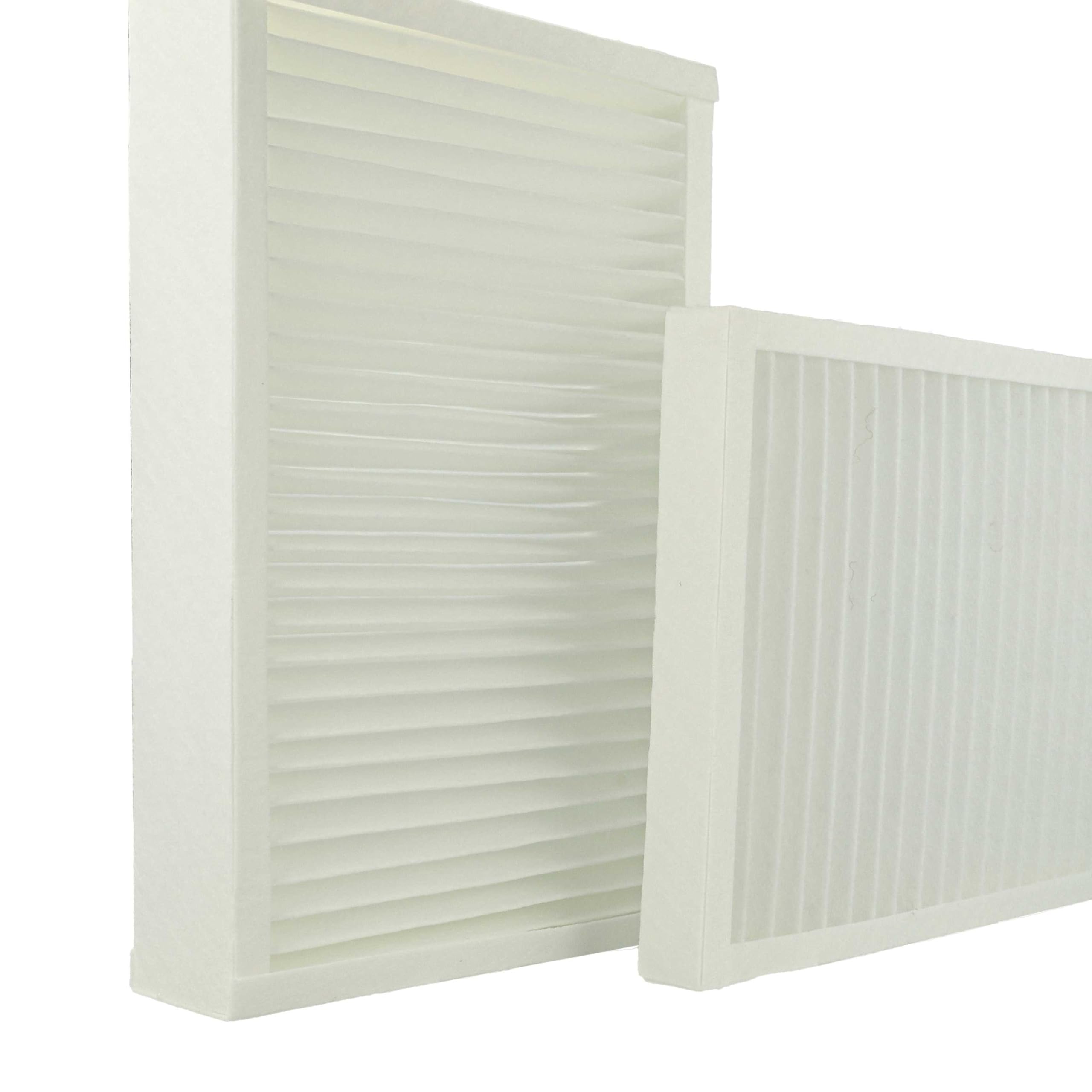 vhbw set di filtri (2 pezzi) compatibile con Viessmann Vitovent 200-C unità di ventilazione - filtro aria di scarico (G4), filtro aria di mandata (F7)