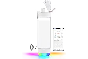Smart Water Bottle with Reminder to Drink Water - Lights and Sound