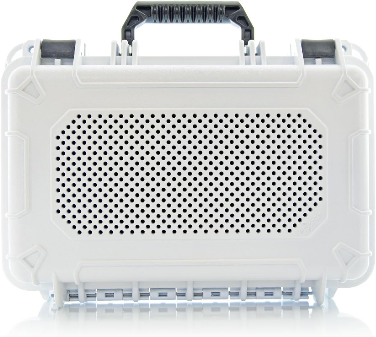 Vault XL Waterproof, Shockproof Hard Cover Travel Case for Jawbone Big JAMBOX Bluetooth Speaker (White)
