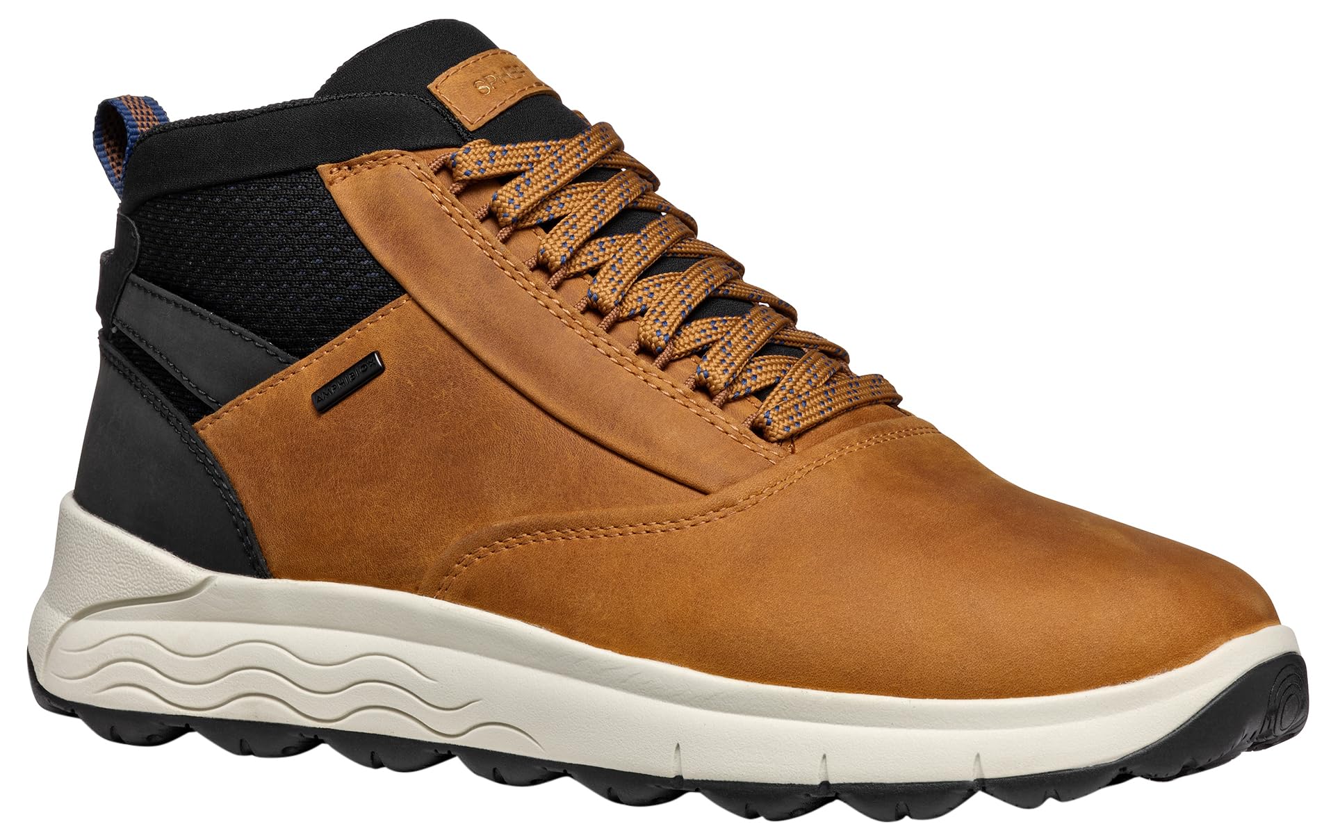 Geox Men's U Spherica 4x4 B ABX Ankle Boot, Cognac, 6 UK