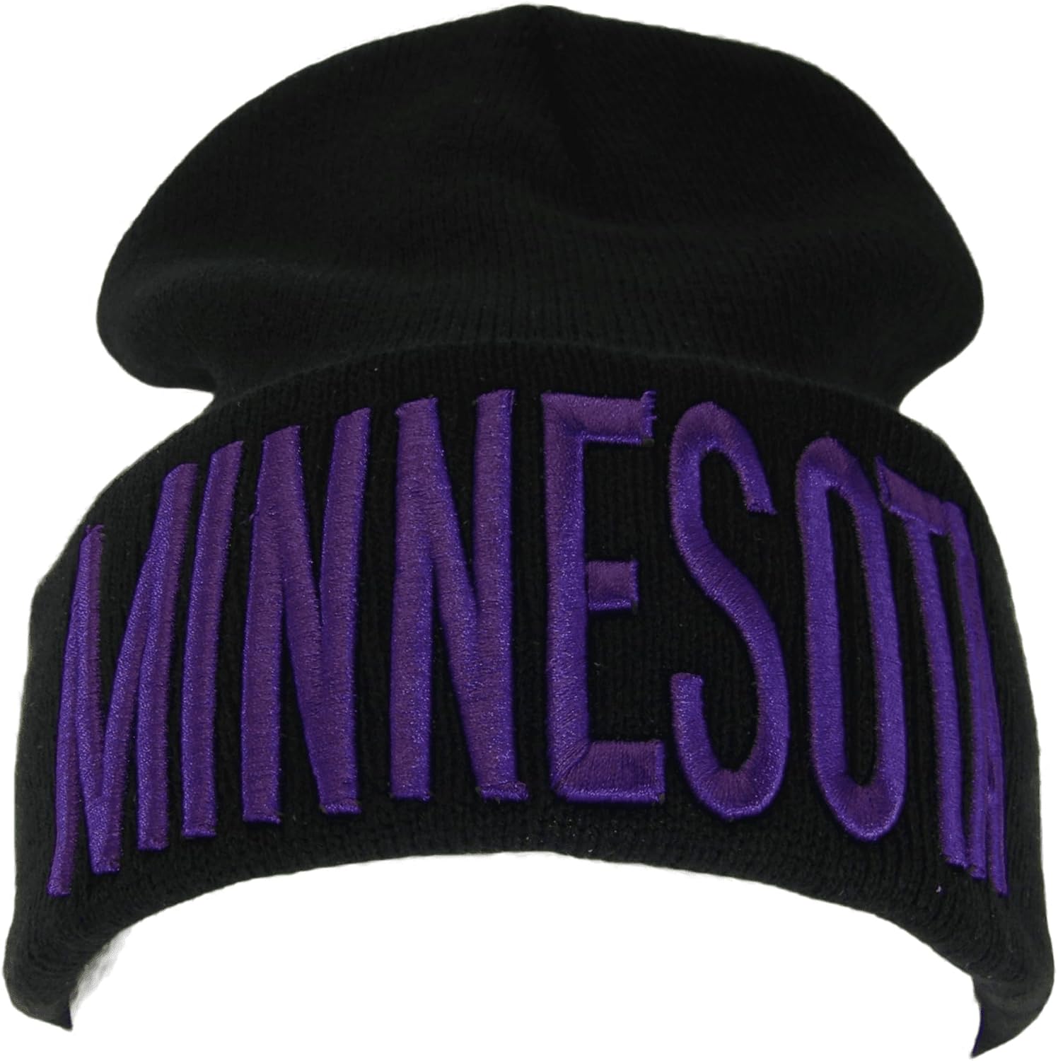Minnesota Adult Size Winter Knit Cuffed Beanie Hat - Image 2