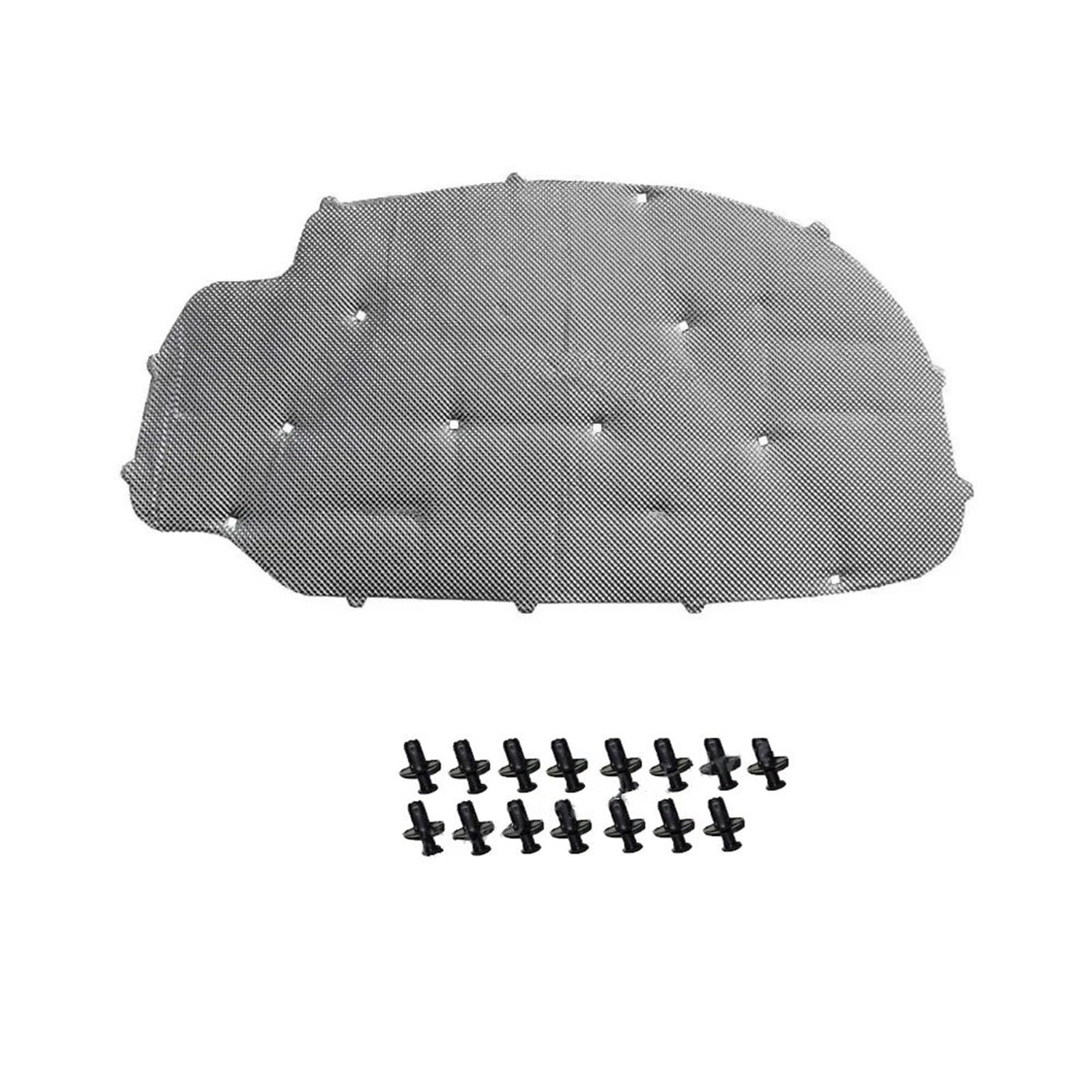 Tapis capot Golf 5 contre bruit moteur et chaleur carrosserie