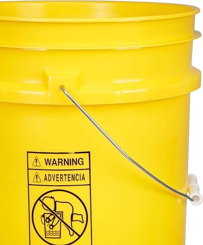 Miniatura 2 de House Naturals Cubo plástico de la categoría alimenticia de la miel con la puerta de la miel para la apicultura y el tornillo en la tapa, hecho en