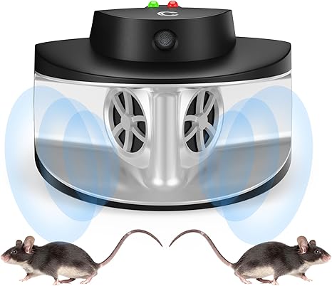Amazon.com: Ultrasonic Rodent Deterrent Mouse Repeller Plug in Squirrel ...