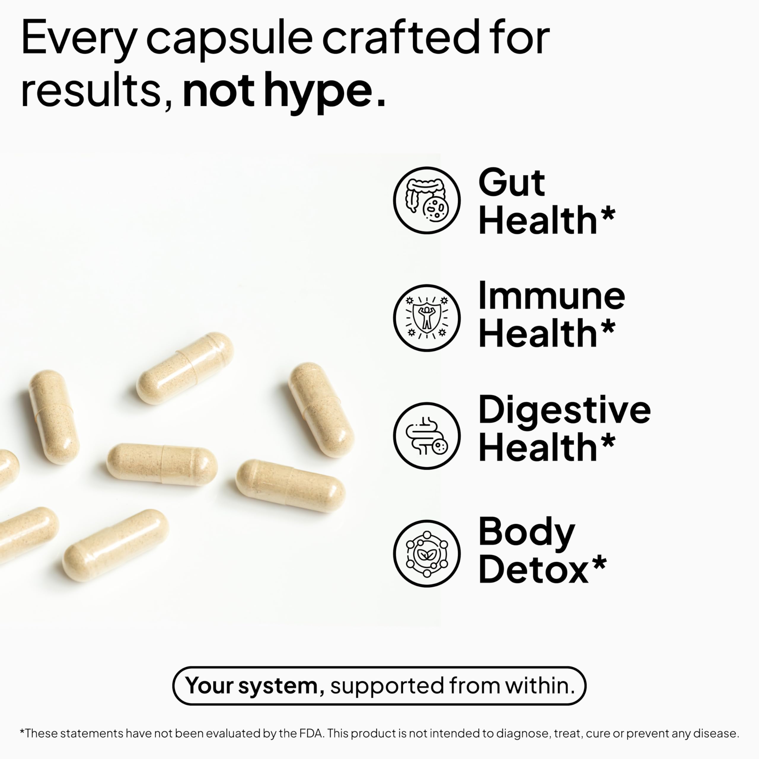 Humming Herbs Sodium Butyrate 600mg Gut Complex, 120 Capsules — Amazon image 7