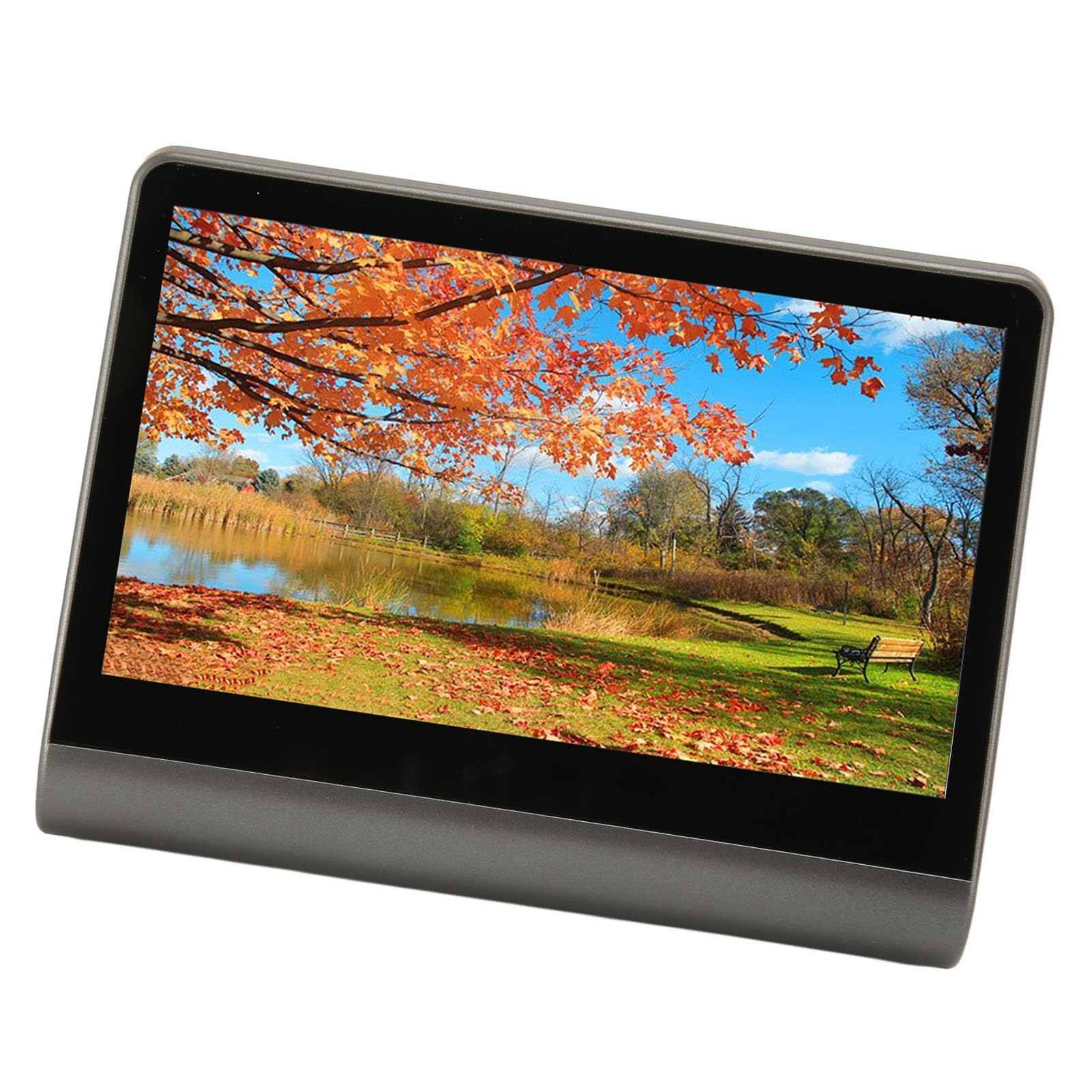 Scanner de Diapositives de Film 48 MP, écran Couleur HD 7 Pouces avec Capteur CMOS 22 MP, Mémoire 16 Go pour Diapositives de Film Super8 135 126 110 (Prise UE)