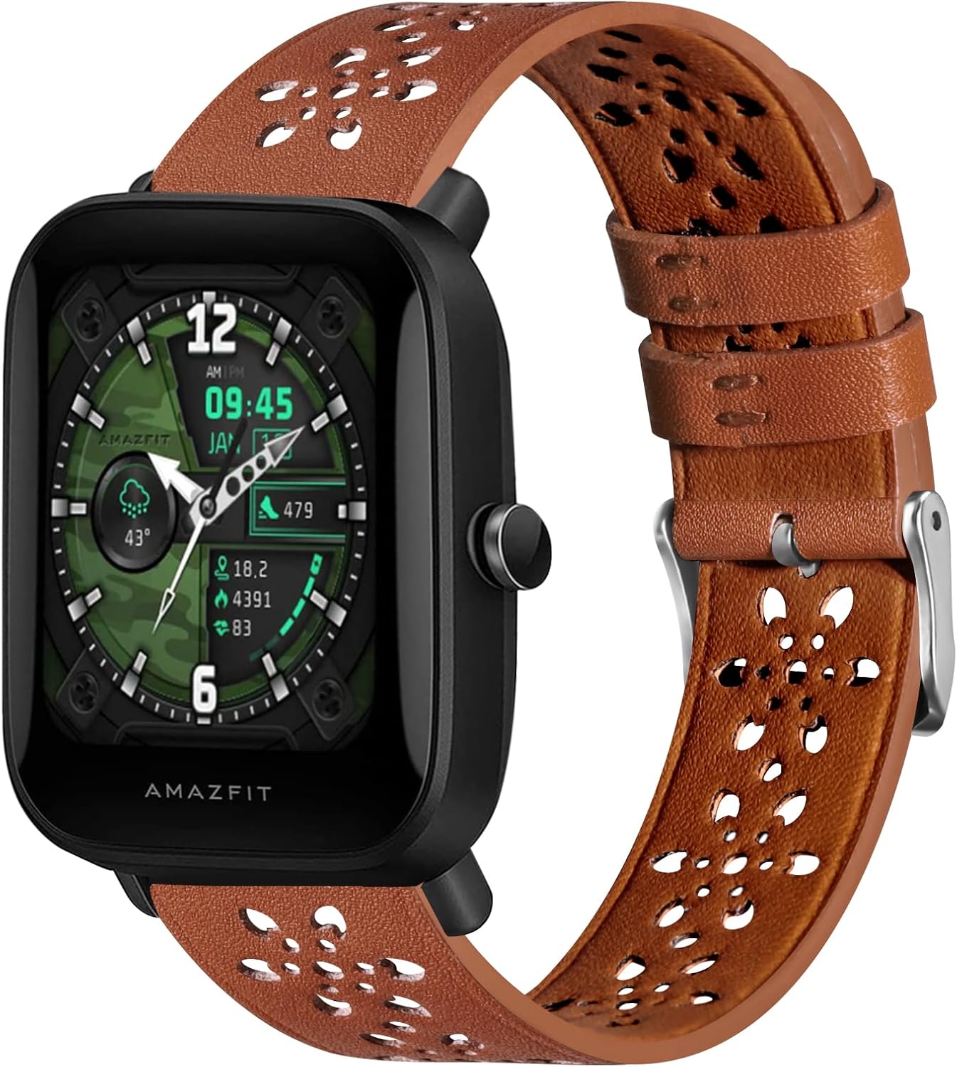 Leather Watch Band Compatible With Amaz Fit Nigeria Ubuy