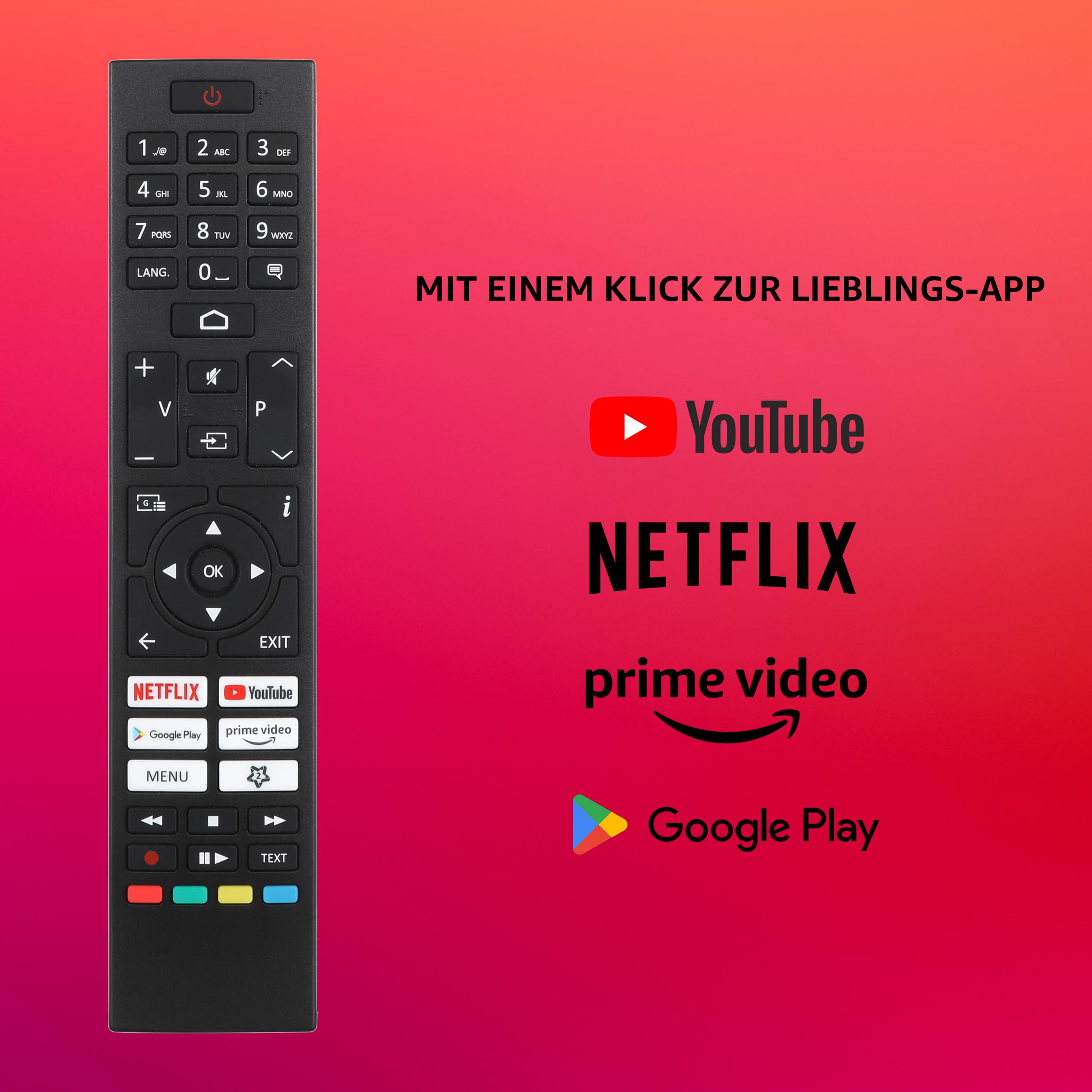 Telefunken Android TV Fernseher (4K UHD Smart TV 65 Zoll – Bild 4