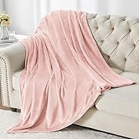 Vista 40 de BEDELITE Fleece Blanket White Throw Blanket for Couch & Bed, Luxury Plush Cozy Fuzzy Blanket 50" x 60", Super Soft Warm Lightweight Throw Blanket