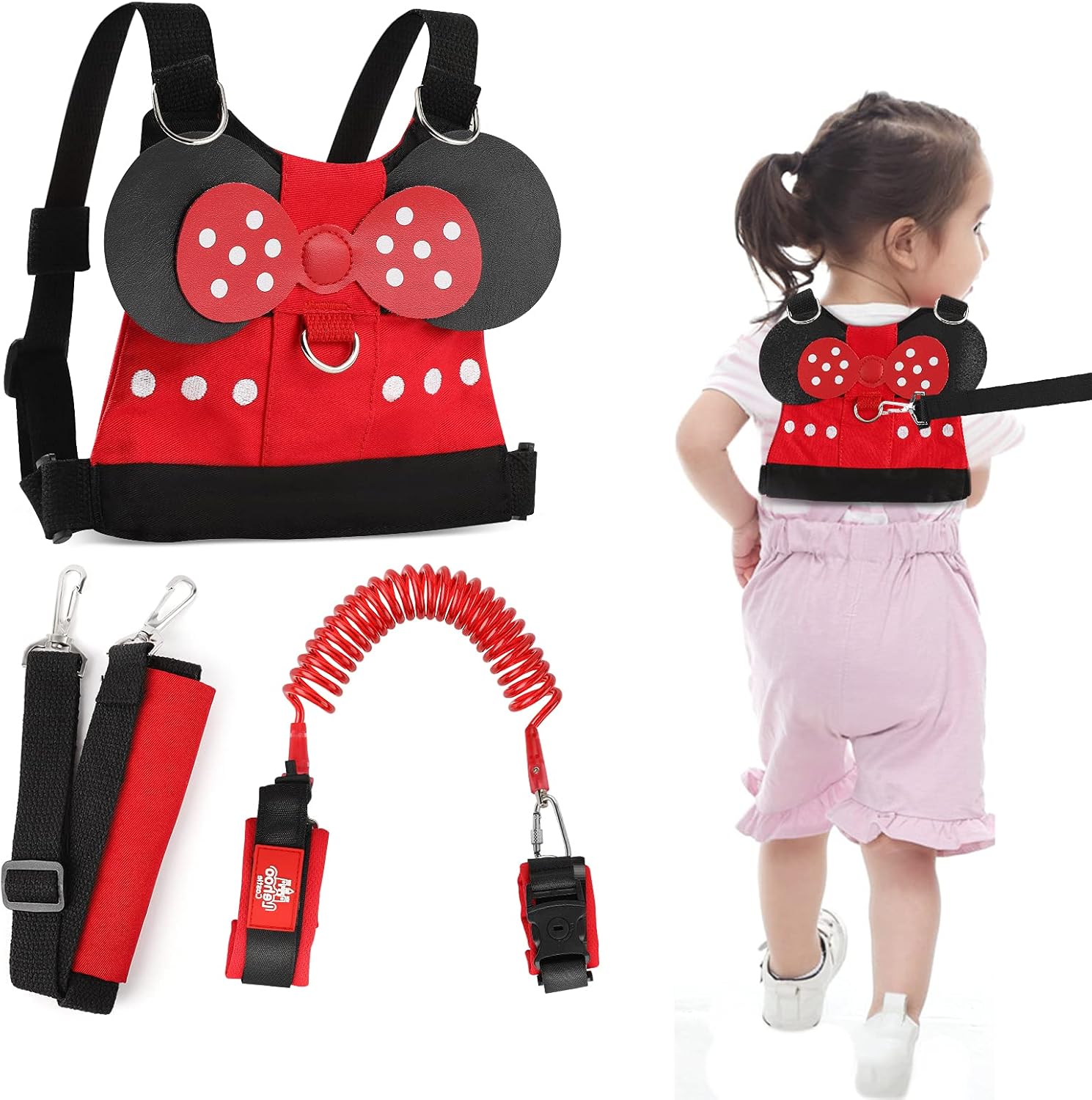 Lehoo Castle Toddler Leash for Walking, Baby Leash Harness with Safety